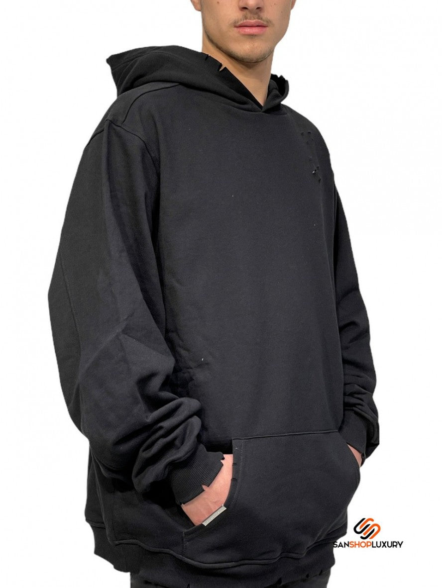 Donotconform Felpa DN519 - SanShopLuxury - -50%, 2021, Abbigliamento, Autunno/Inverno, Beige, Donna, Donotconform, Felpa, FW21, L, Nero, Outlet, UNISEX, Uomo, XL, XXL