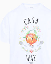 Casablanca T-Shirt MAW25JTS001/02 - SanShopLuxury - 2025, Abbigliamento, Autunno/Inverno, Bianco, Casablanca, FW25, Idoneo, L, M, New, S, T-Shirt, Uomo, XL, XXL, XXXL