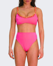 District Margherita Mazzei Costume 4FQ18-4FQ26 - SanShopLuxury - 2024, 2°, 3°, 5°, Abbigliamento, Beachwear, Costume, District Margherita Mazzei, Donna, Fucsia, Idoneo, Outlet, Primavera/Estate, Rosa, SS24, Turchese