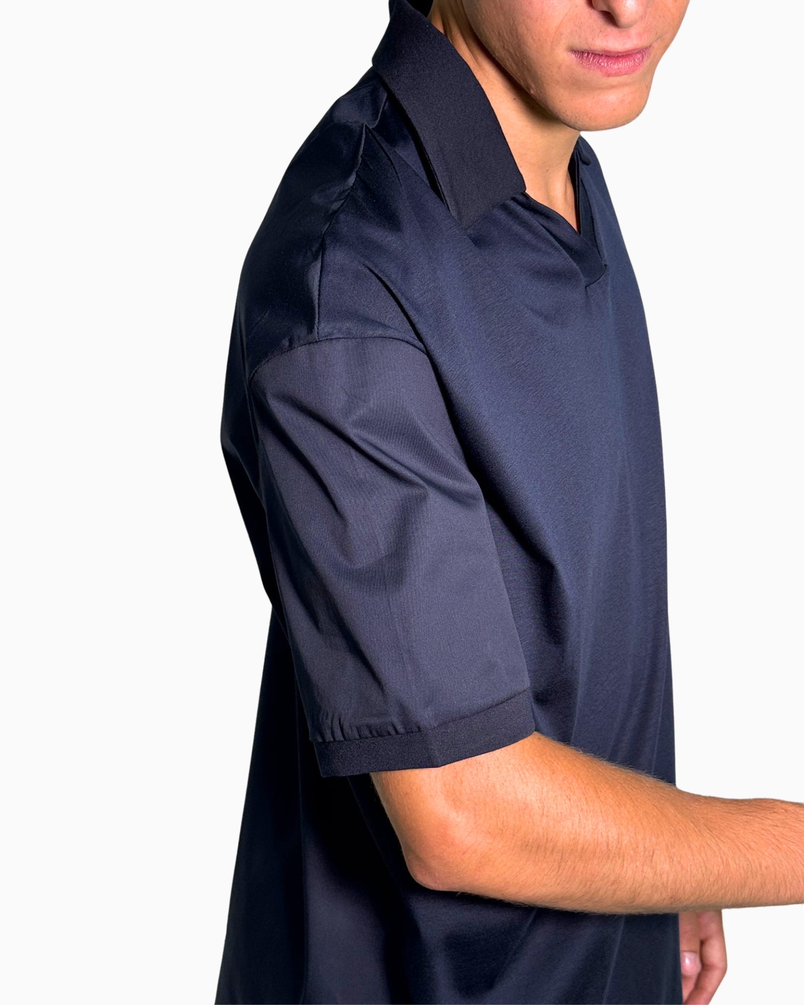 Chiodi Milano T-Shirt Polo SS25-004-BL