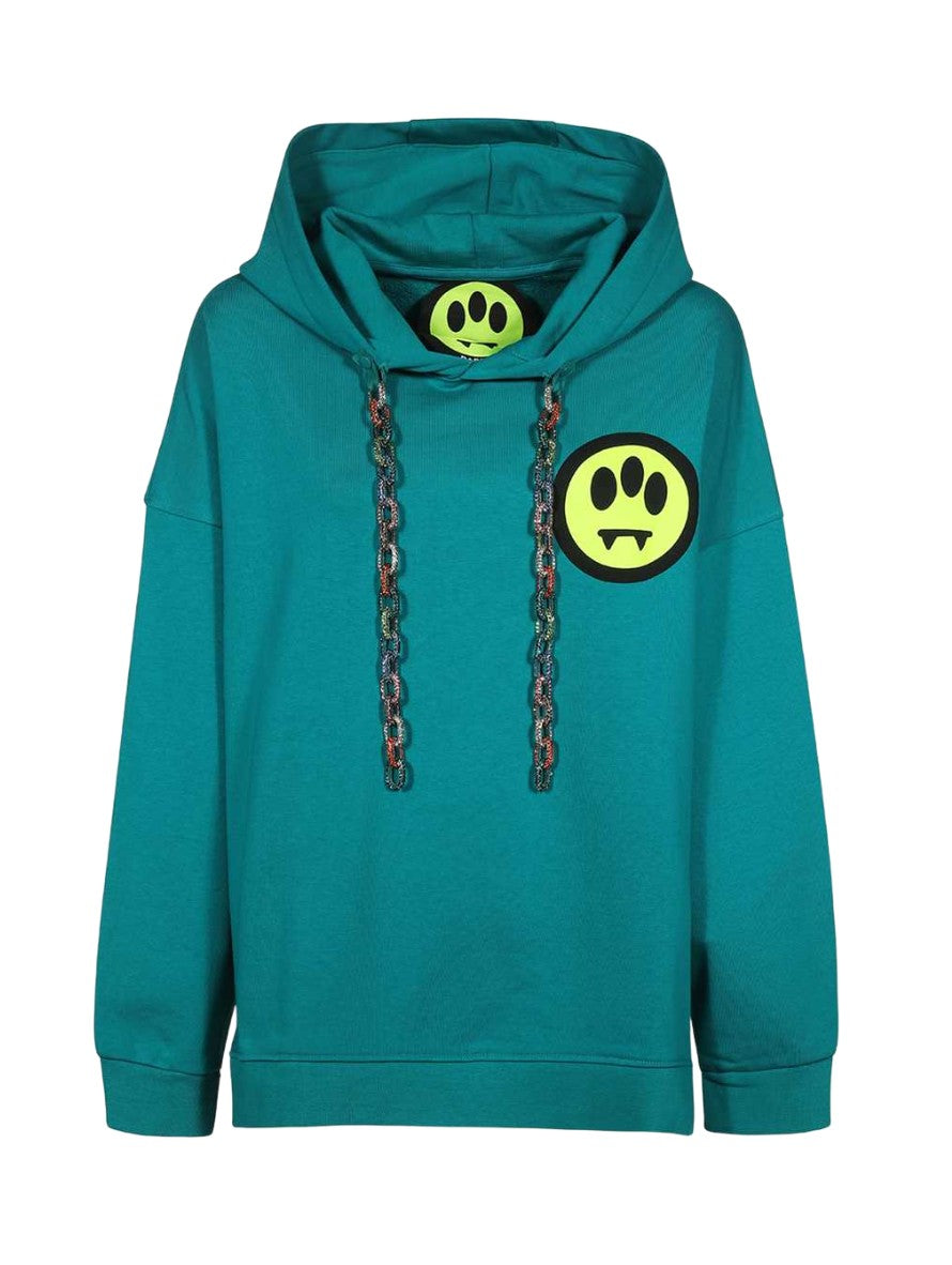 Barrow Felpa 032839 - SanShopLuxury - 2022, Abbigliamento, Autunno/Inverno, Barrow, Con Cappuccio, Donna, Felpa, FW22, Idoneo, L, M, Outlet, Rosa, S, Verde