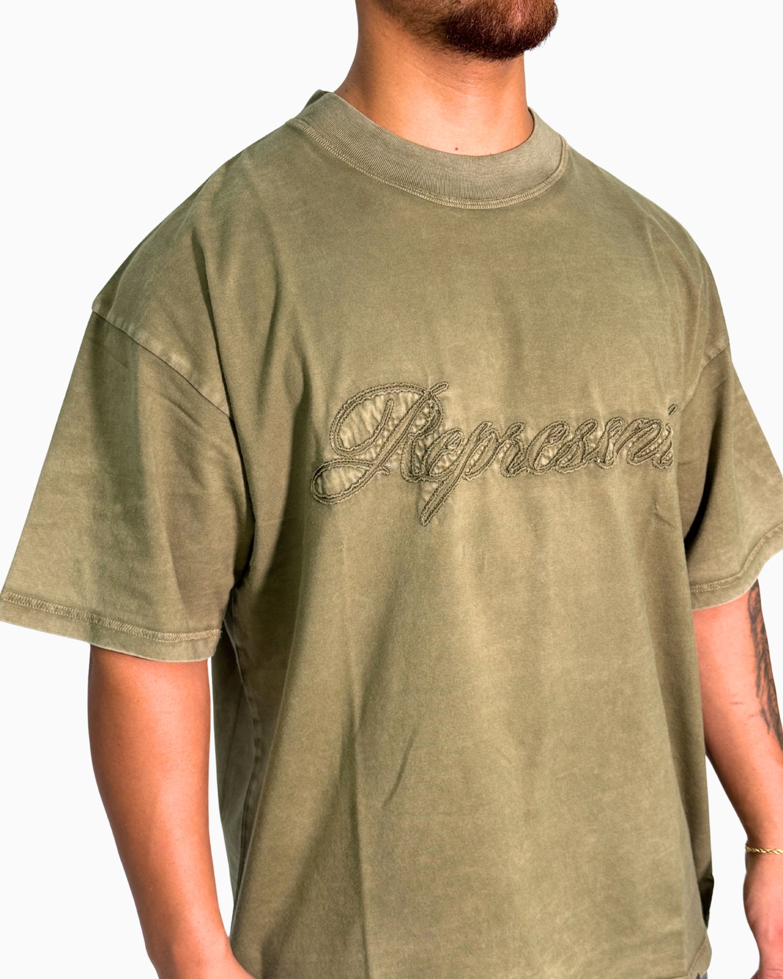 Represent T-Shirt MLM100161/59 - SanShopLuxury - 2025, Abbigliamento, Autunno/Inverno, Continuativo, FW25, Idoneo, L, M, New, Primavera/Estate, Represent, S, T-Shirt, Uomo, Verde, XL, XXL
