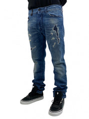 Marcelo Burlon Jeans CMCE003F16239062 - SanShopLuxury - -70%, 2016, 45, 46, Abbigliamento, Autunno/Inverno, Blu, FW16, Jeans, Marcelo Burlon, Outlet, Uomo