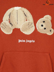 Felpa Palm Angels PMBB058F21FLE007 - SanShopLuxury - -50%, 2021, Abbigliamento, Autunno/Inverno, Beige, Carry Over, Con Cappuccio, Felpa, Idoneo, L, M, Marrone, Nero, Outlet, Palm Angels, Uomo, XL