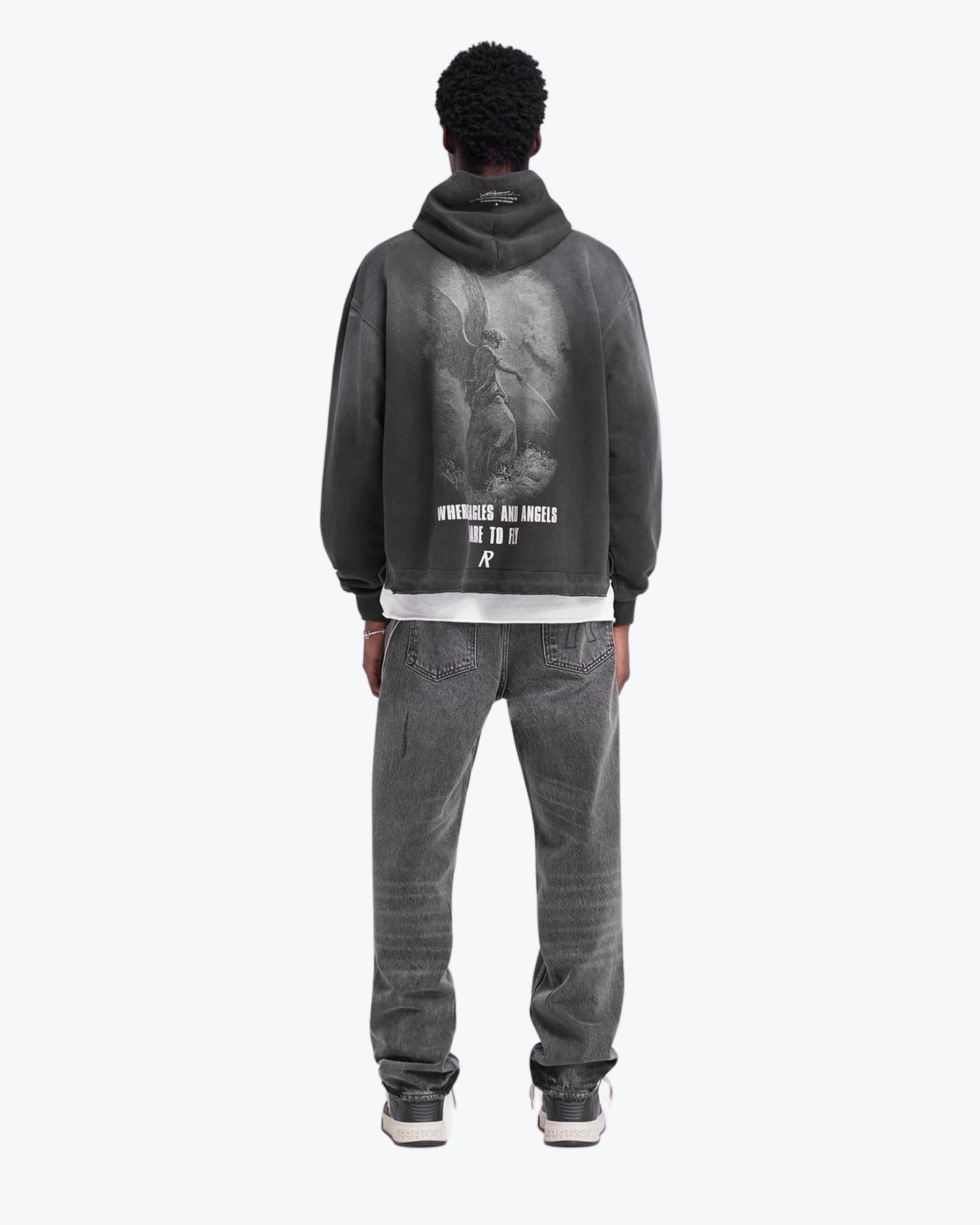 Represent Felpa MLM4226 210 - SanShopLuxury - 2024, Abbigliamento, Autunno/Inverno, Continuativo, Felpa, FW24, Idoneo, L, M, Nero, Outlet, Primavera/Estate, Represent, S, Uomo, XL, XXL