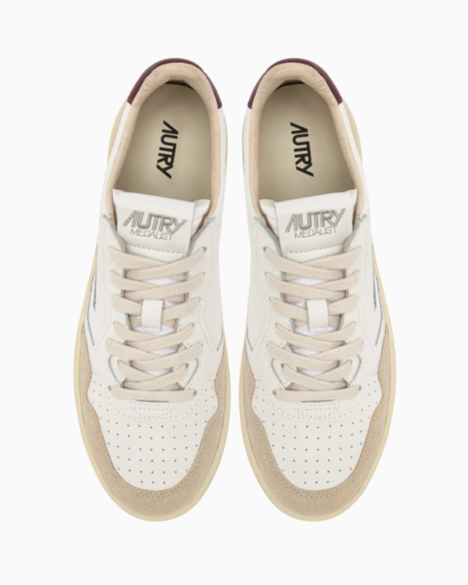 Autry Sneakers AULW-LS03 - SanShopLuxury - 2025, 36, 37, 38, 39, 40, Autry, Autunno/Inverno, Bianco-Beige, Calzature, Donna, FW25, New, Sneakers, Stellato