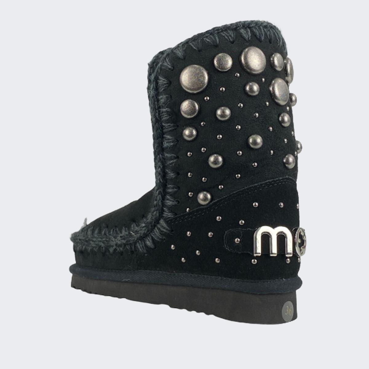 Inverno, Calzature, Carry Over, Donna, ESKIMO24, Mou, Nero, Outlet, Stivali