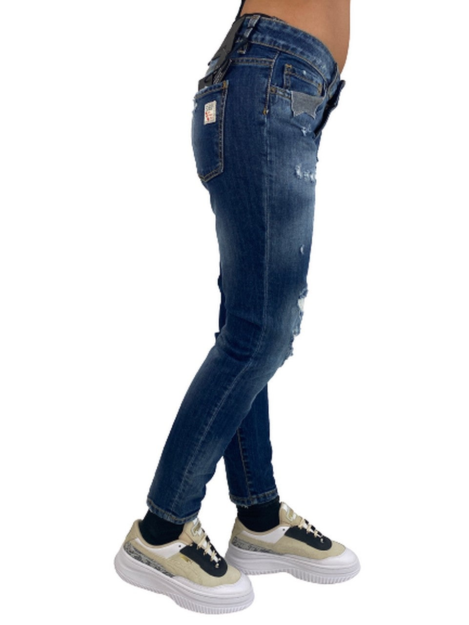 404 Not Found Jeans SKINNY201 - SanShopLuxury - -50%, 2019, 404 Not Found, 43, 44, 45, Abbigliamento, Autunno/Inverno, Blu, Donna, Jeans, Outlet, SS19