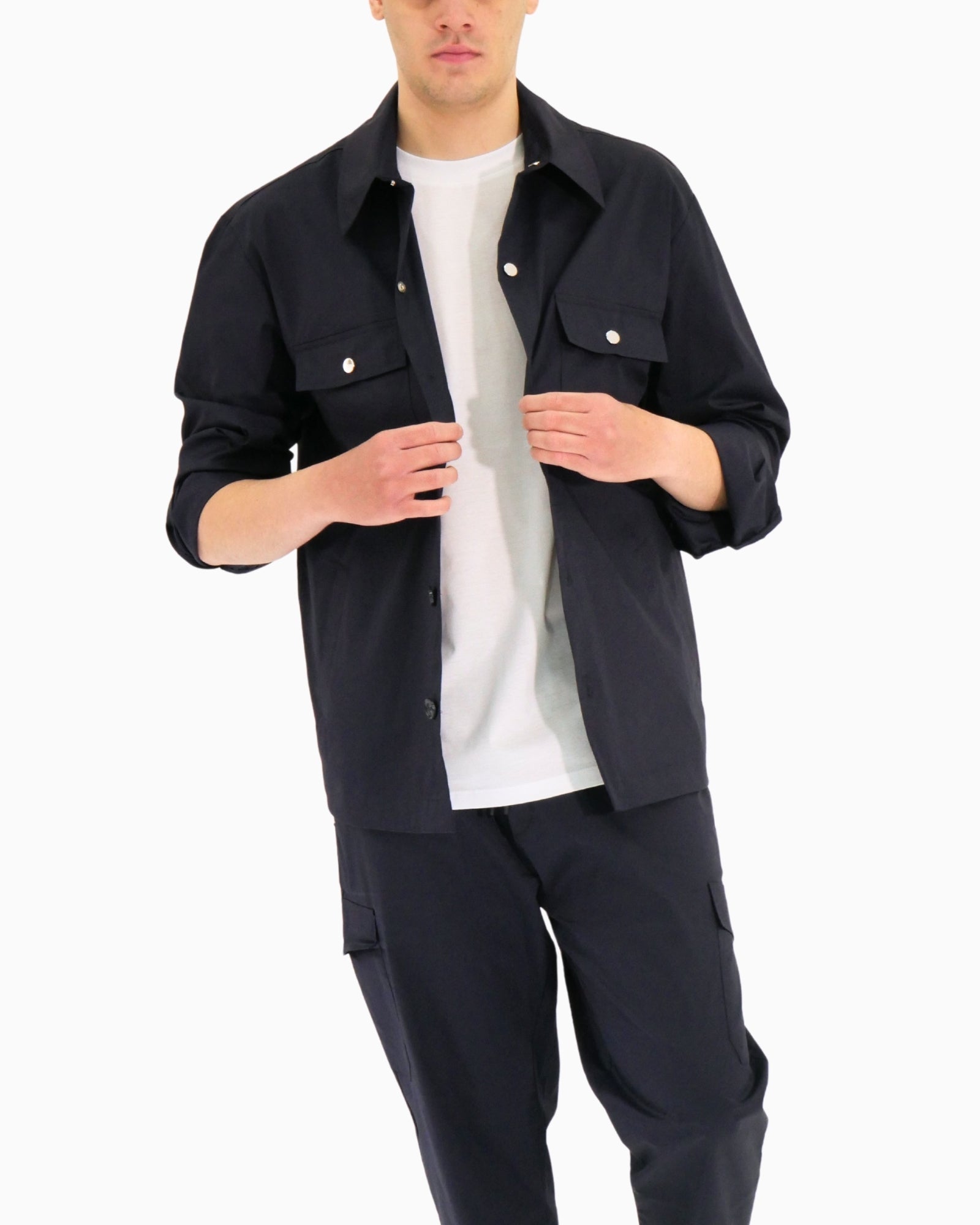 Chiodi Milano Camicia SS25-021-BL