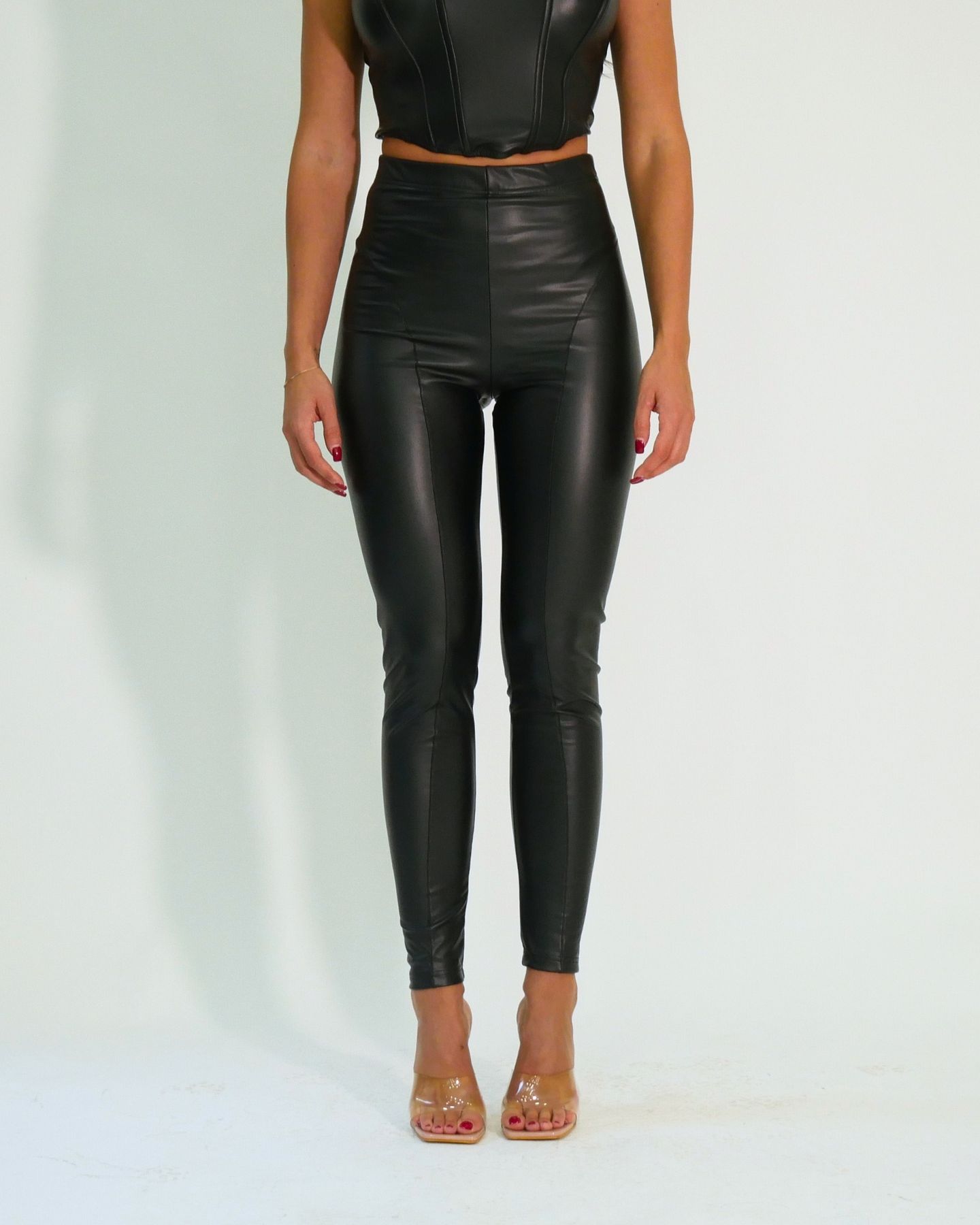 District Margherita Mazzei Leggings ED42 0407 - SanShopLuxury - 2024, 40, 42, 44, 46, 48, Abbigliamento, Autunno/Inverno, District Margherita Mazzei, Donna, FW24, Idoneo, Leggings, Nero, Outlet