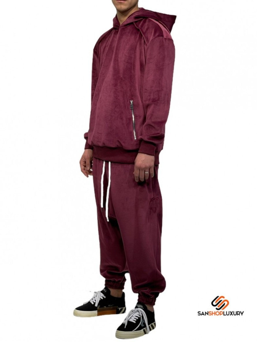 Donotconform Tuta Completa FT2208-PT2209B - SanShopLuxury - -50%, 2021, Abbigliamento, Autunno/Inverno, Bordeaux, Donotconform, FW21, Nero, Outlet, Rosso, S, Tuta Completa, Uomo, XL, XXL