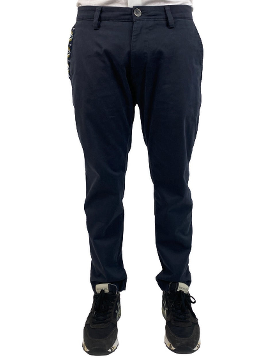 Inverno, Blu, FW18, Outlet, Pantalone, Takutea, Uomo