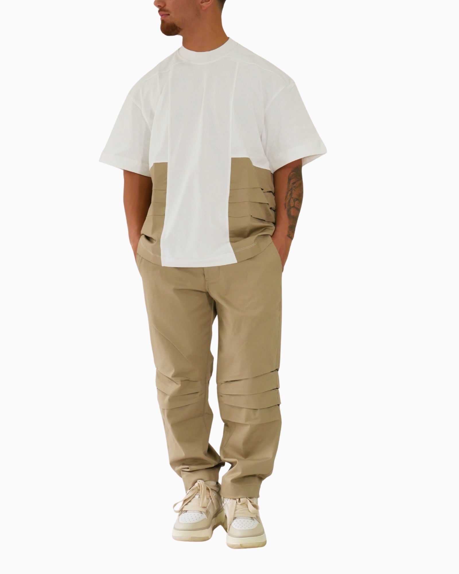 Stay Street T-Shirt FW25-T6006-BIANCO - SanShopLuxury - 2025, Abbigliamento, Autunno/Inverno, Bianco, Continuativo, FW25, Idoneo, L, M, New, Primavera/Estate, S, Stay Street, T-Shirt, Uomo, XL, XXL, XXXL