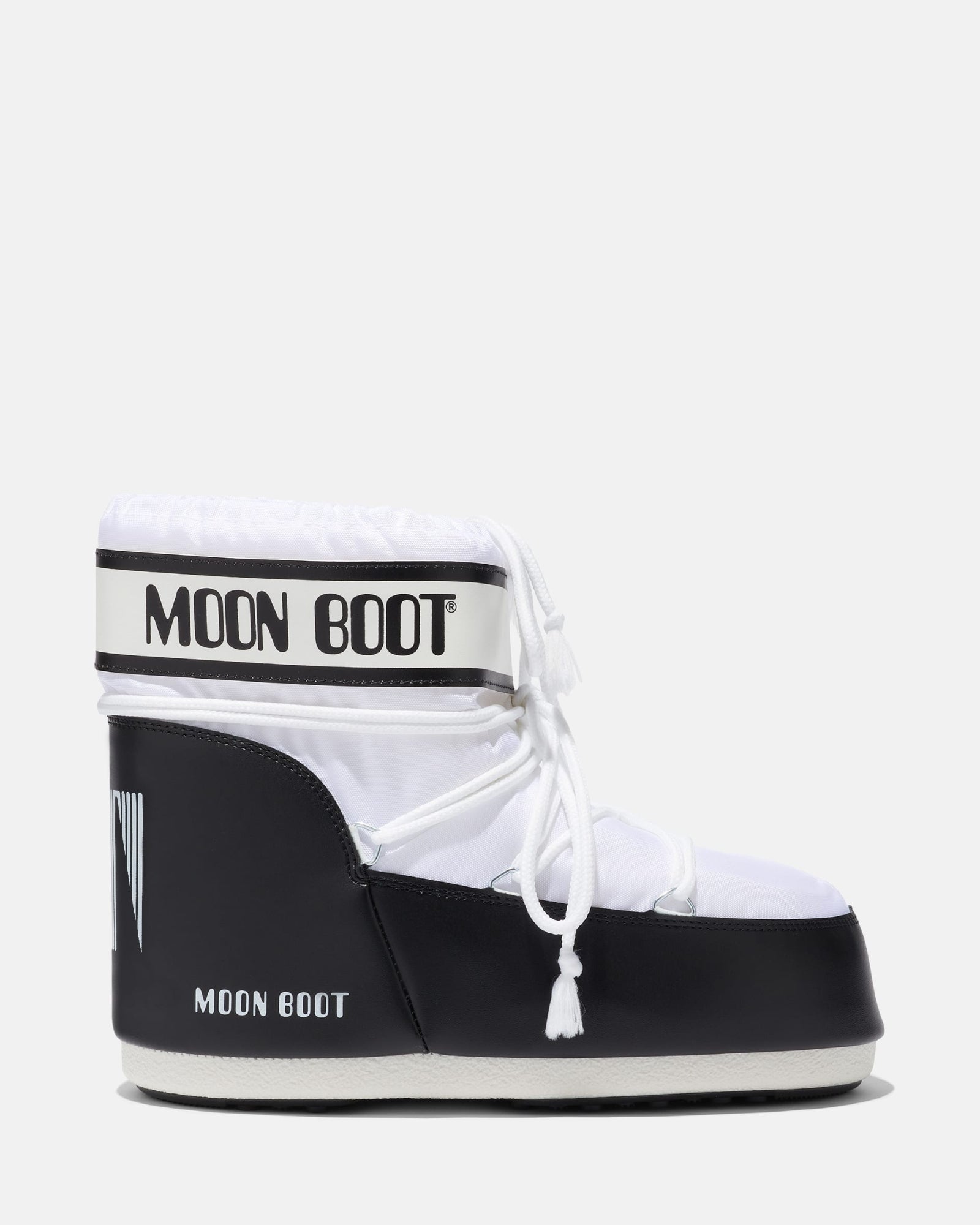 Inverno, Bianco-Nero, Calzature, Carry Over, Idoneo, Moon Boot, Stivali, Ultimo, Uomo