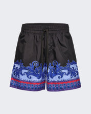 Versace Jeans Couture Costume 76GAD116/CQS87205 - SanShopLuxury - 2024, 46, 48, 50, 52, Abbigliamento, Beachwear, Costume, Idoneo, Nero-Blu, Outlet, Pantaloncino, Primavera/Estate, SS24, Uomo, Versace Jeans Couture