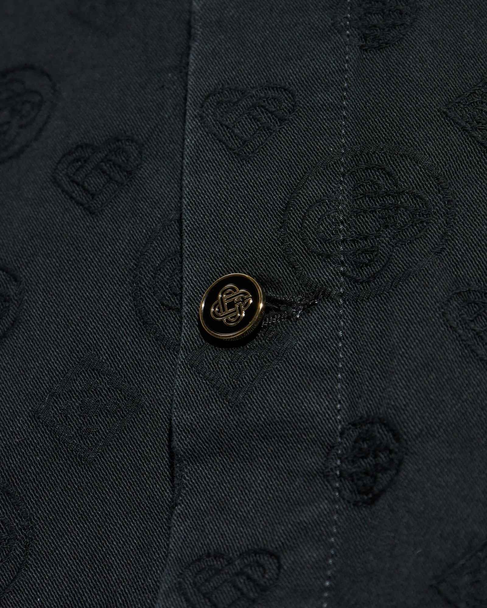 Casablanca Giubbino MAW25JK420/01 - SanShopLuxury - 2025, Abbigliamento, Autunno/Inverno, Casablanca, Continuativo, FW25, Giubbino, Idoneo, jeans, L, M, Nero, New, Primavera/Estate, Uomo, XL