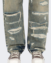 Represent Jeans MLM608/25 - SanShopLuxury - 2024, 44, 46, 47, 48, 50, 52, Abbigliamento, Blu, Blu Sabbiato, Cargo, Idoneo, Jeans, Outlet, Primavera/Estate, Represent, SS24, Uomo