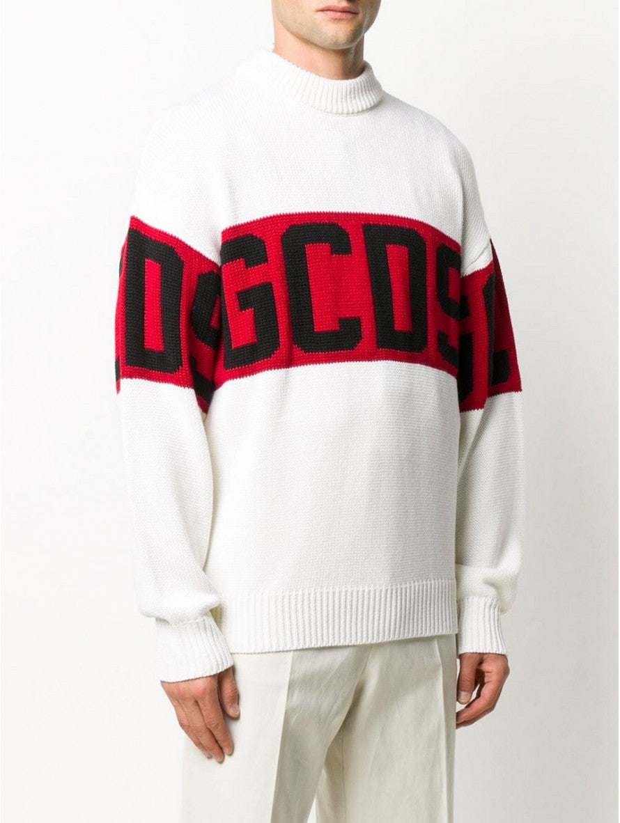 Gcds Maglieria CC94M021150 - SanShopLuxury - 2021, Abbigliamento, Autunno/Inverno, Bianco, Carry Over, Gcds, Idoneo, L, Maglieria, Nero, Outlet, Uomo, Viola, XL, XXL