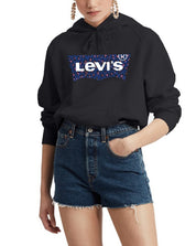 Levi's Felpa 35946 0144 - SanShopLuxury - -50%, 2019, Abbigliamento, Autunno/Inverno, Con Cappuccio, Donna, Felpa, FW19, L, Levi's, Nero, Outlet, Ultimo