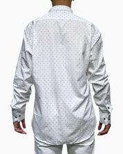 Sartoria Italiana Camicia 002-ROMA-13 - SanShopLuxury - 2019, 43, Abbigliamento, Autunno/Inverno, Bianco, Camicia, Carry Over, Continuativo, Idoneo, New, Primavera/Estate, Sartoria Italiana, Ultimo, Uomo