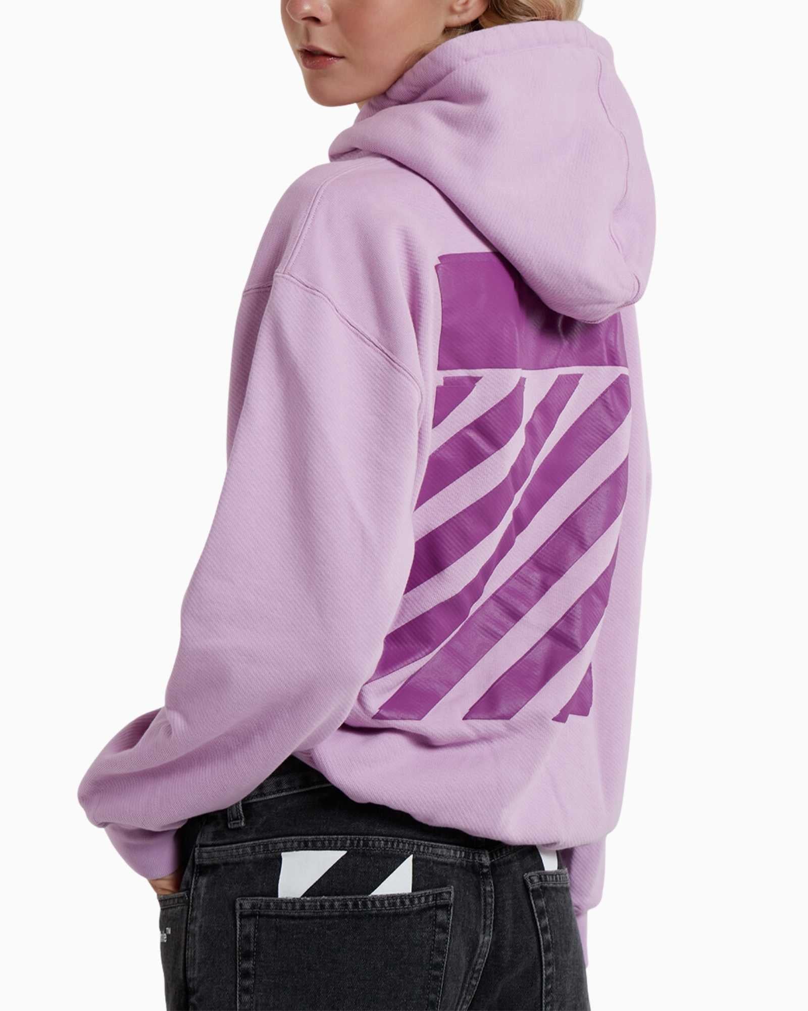 Inverno, Con Cappuccio, Donna, Felpa, FW22, Lilla, M, Off-White, Outlet, S