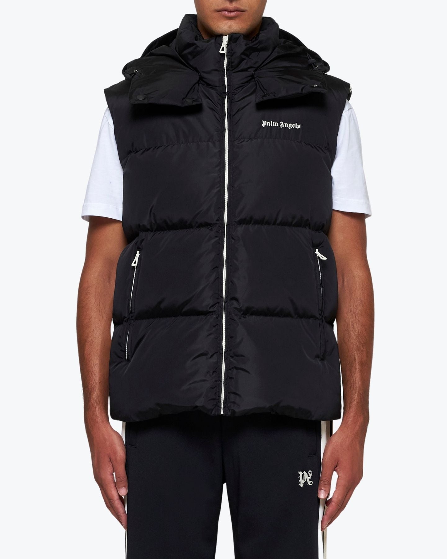 Palm Angels Giubbino PMED029C99FAB0011003 - SanShopLuxury - Abbigliamento, Autunno/Inverno, Carry Over, Giubbino, Idoneo, M, Nero, Palm Angels, S, Uomo, XL