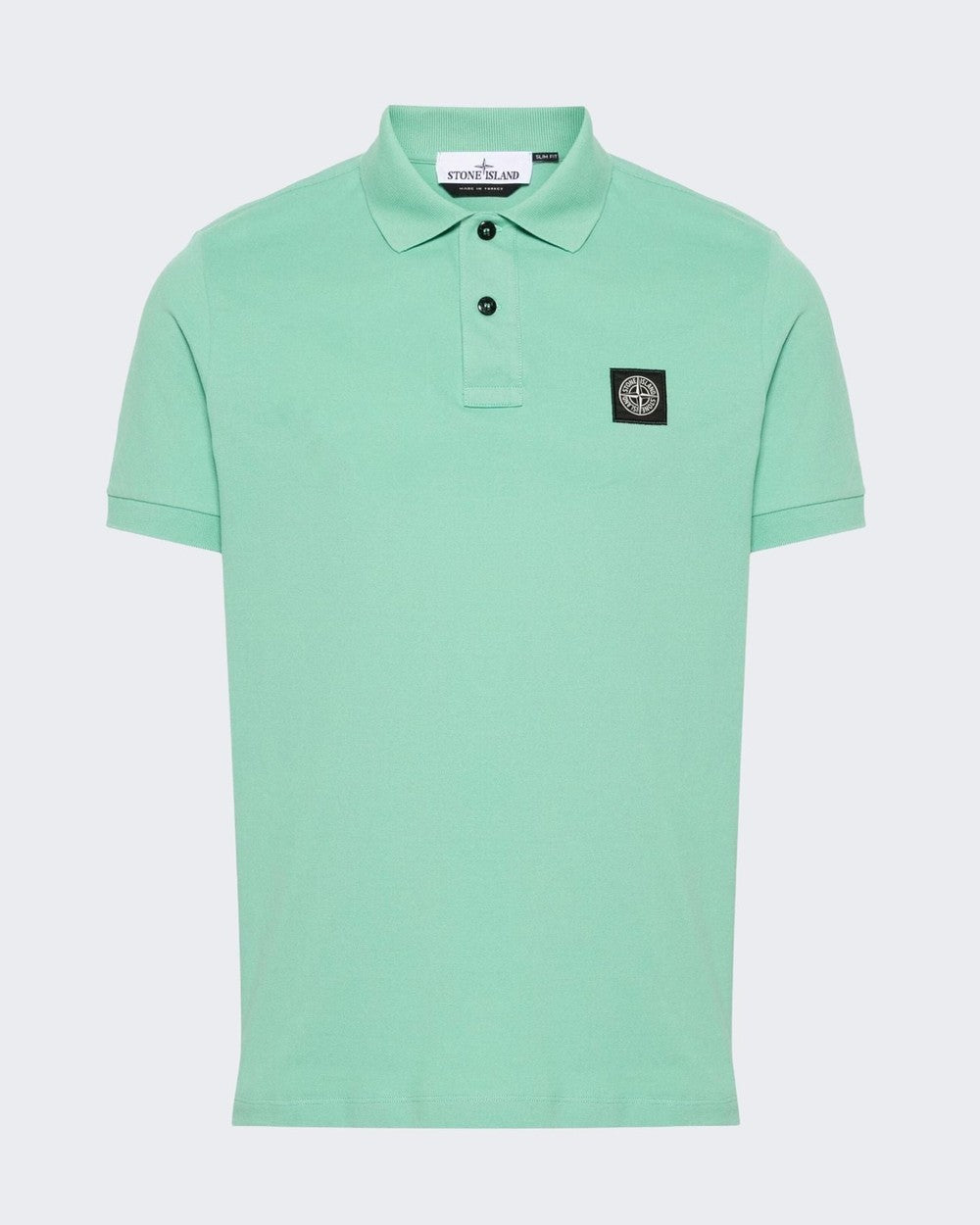 Estate, S, SS24, Stellato, Stone Island, T-Shirt Polo, Uomo, Verde, Verde acqua, XL, XXL
