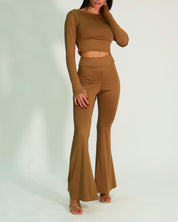 District Margherita Mazzei Top ED74 2311 - SanShopLuxury - 2024, 40, 42, 44, 46, Abbigliamento, Autunno/Inverno, Beige, Cuoio, District Margherita Mazzei, Donna, FW24, Idoneo, Outlet, Top