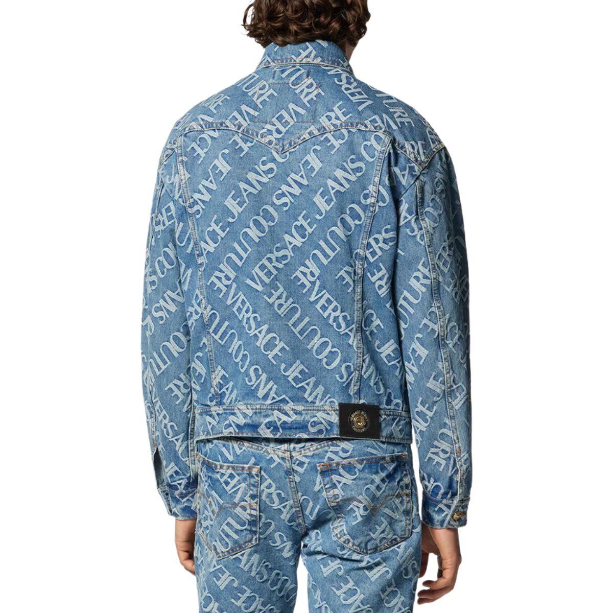 Versace Jeans Couture Giubbino 75GAS400 DW054 - SanShopLuxury - 2023, 46, 48, 50, 52, Abbigliamento, Autunno/Inverno, Blu, FW23, Giubbino, Idoneo, jeans, Outlet, Uomo, Versace Jeans Couture