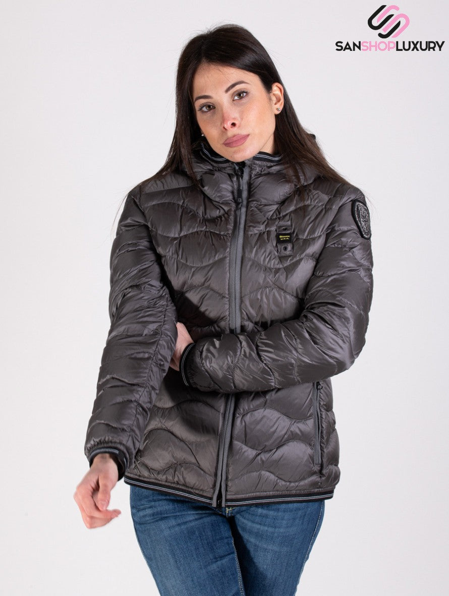 Blauer Giubbino 21WBLDC03092-004938 - SanShopLuxury - -50%, 2021, Abbigliamento, Autunno/Inverno, Blauer, Donna, FW21, Giubbino, Giubbotteria, Grigio, L, M, Nero, Outlet, Panna, S, XL, XXL