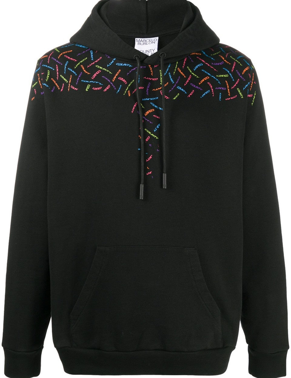 Inverno, Con Cappuccio, Felpa, Felpe, FW20, M, Marcelo Burlon, Nero, Outlet, S, Ultimo, Uomo