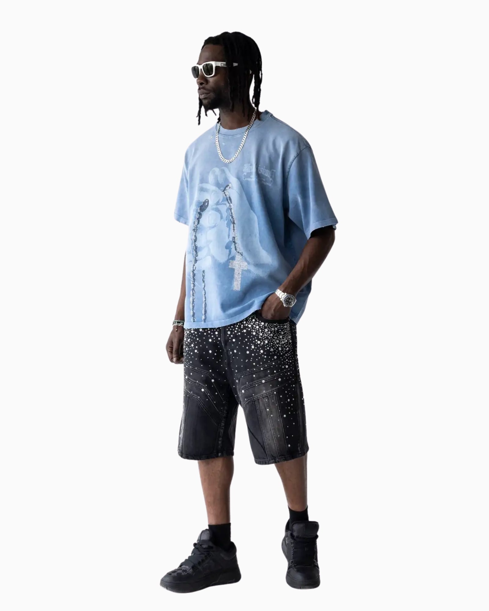Black Island T-Shirt 2051-BLUE