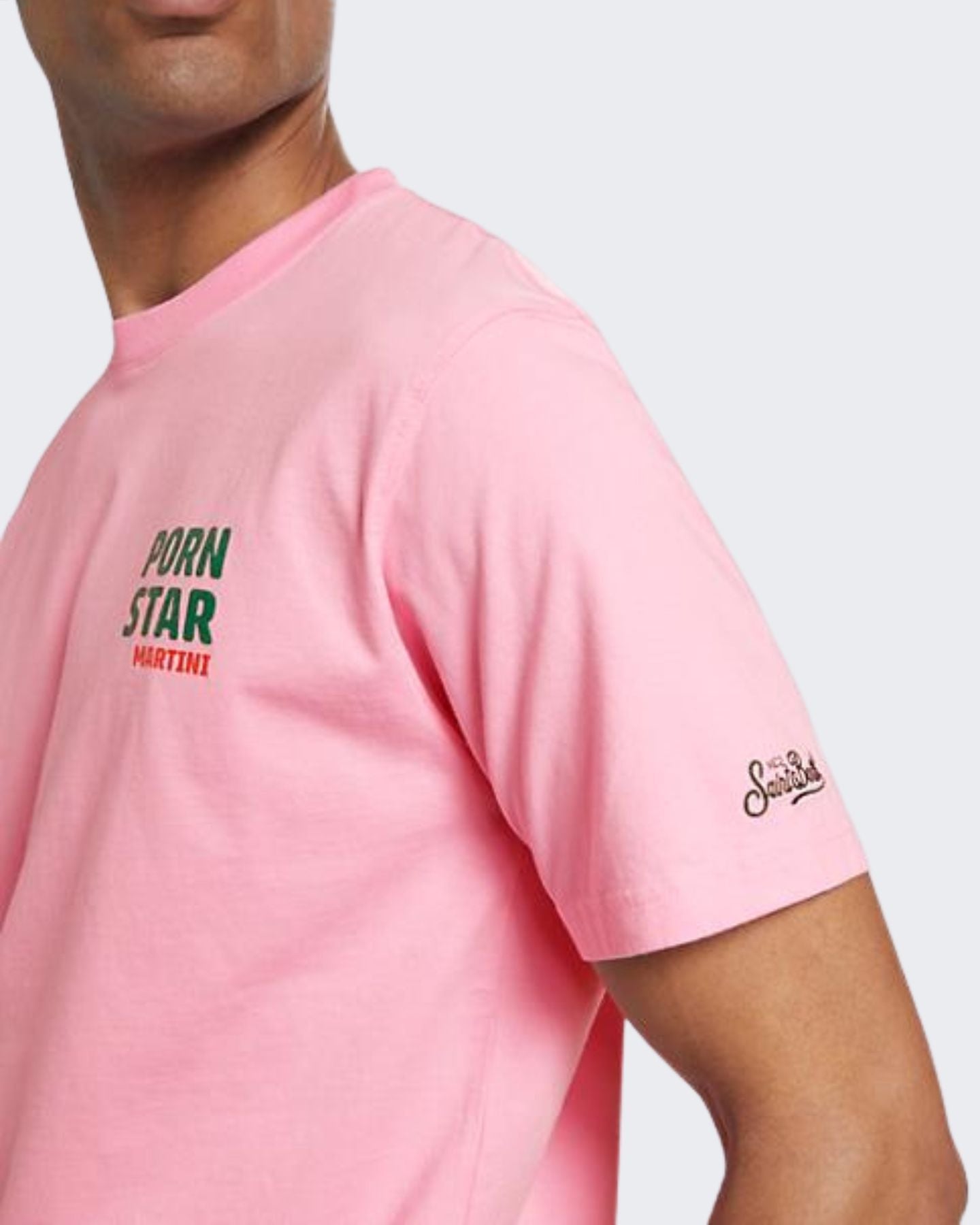 Mc2 Saint Barth T-Shirt TSHM001-00200F - SanShopLuxury - Abbigliamento, Beachwear, Carry Over, Idoneo, M, Mc2 Saint Barth, New, Primavera/Estate, Rosa, S, T-Shirt, Uomo, XXL