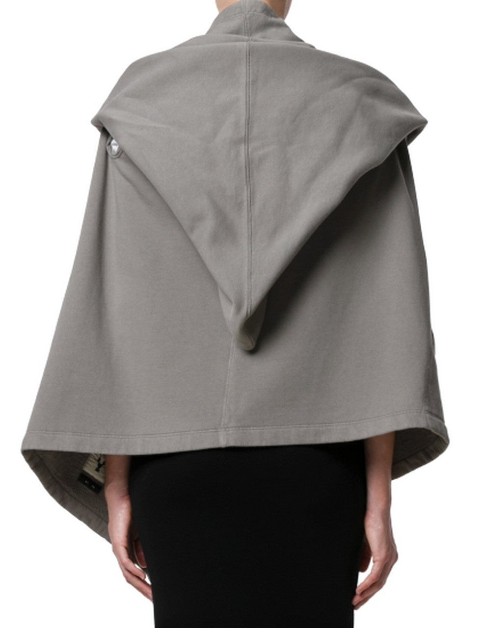 Rick Owens Drkshdw Felpa DS17F2123/F - SanShopLuxury - -70%, 2017, Abbigliamento, Autunno/Inverno, Con Cappuccio, Donna, Felpa, FW17, Grigio, L, M, Nero, Outlet, Rick Owens Drkshdw, S