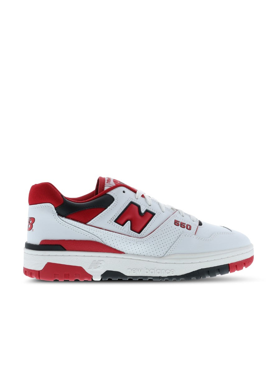 New Balance Sneakers BB550SE1WHTRED - SanShopLuxury - 2023, 37, 40, 41.5, Autunno/Inverno, Bianco, Bianco-Rosso, Calzature, Carry Over, Continuativo, Donna, Idoneo, New, New Balance, Primavera/Estate, Sneakers, UNISEX, Uomo
