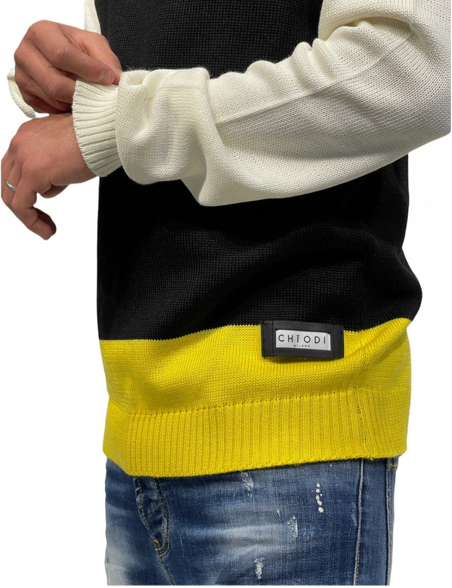 Inverno, Chiodi Milano, FW21, L, M, Maglieria, Nero, Outlet, S, Uomo, XL, XXL, XXXL