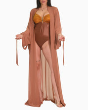 District Margherita Mazzei Copricostume 5WU73 0710 - SanShopLuxury - 2025, Abbigliamento, Beachwear, Beige, Copricostume, District Margherita Mazzei, Donna, Idoneo, Kimono Lungo, New, Primavera/Estate, SS25, Unica