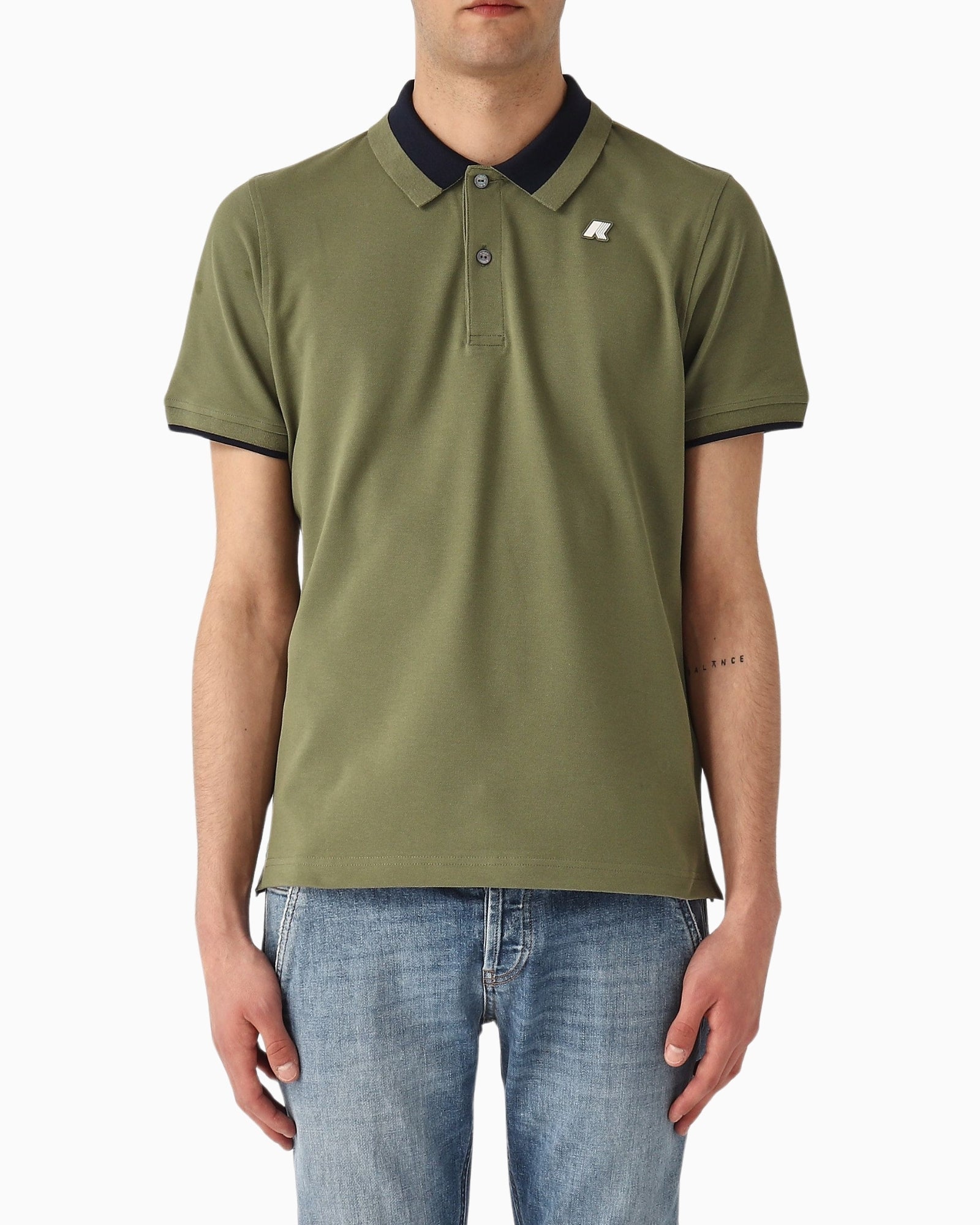 K-Way T-Shirt Polo K1125FW V15 - SanShopLuxury - 2025, Abbigliamento, Idoneo, K-Way, L, M, New, Primavera/Estate, S, SS25, T-Shirt Polo, Uomo, Verde, XL, XXL, XXXL