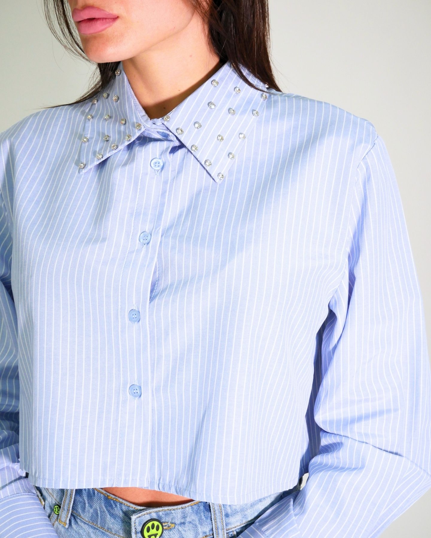 Marc Ellis Camicia CRSAO-A - SanShopLuxury - 2024, Abbigliamento, Azzurro, Camicia, Donna, Idoneo, L, M, Marc Ellis, Outlet, Primavera/Estate, S, SS24, Turchese, XL