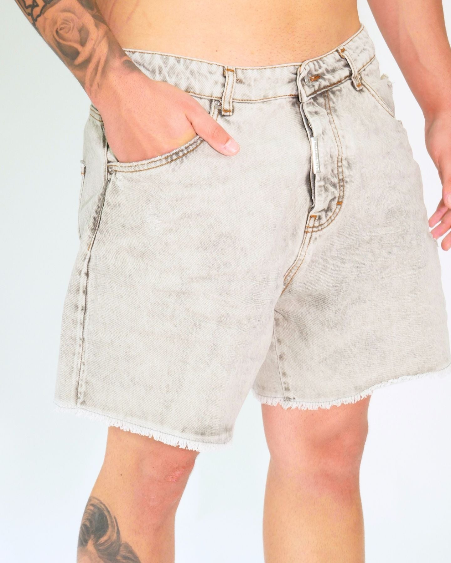 Donotconform Short SHORT3020 - SanShopLuxury - 2024, 44, 46, 48, 50, 52, 54, Abbigliamento, Donotconform, Grigio, Idoneo, Outlet, Primavera/Estate, Short, SS24, Uomo