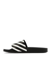 Off-White Sandali OMIC011C99MAT001 - SanShopLuxury - 40, 41, 42, 43, 44, Autunno/Inverno, Beachwear, Calzature, Carry Over, Continuativo, Idoneo, Nero, New, Off-White, Primavera/Estate, Sandali, Uomo