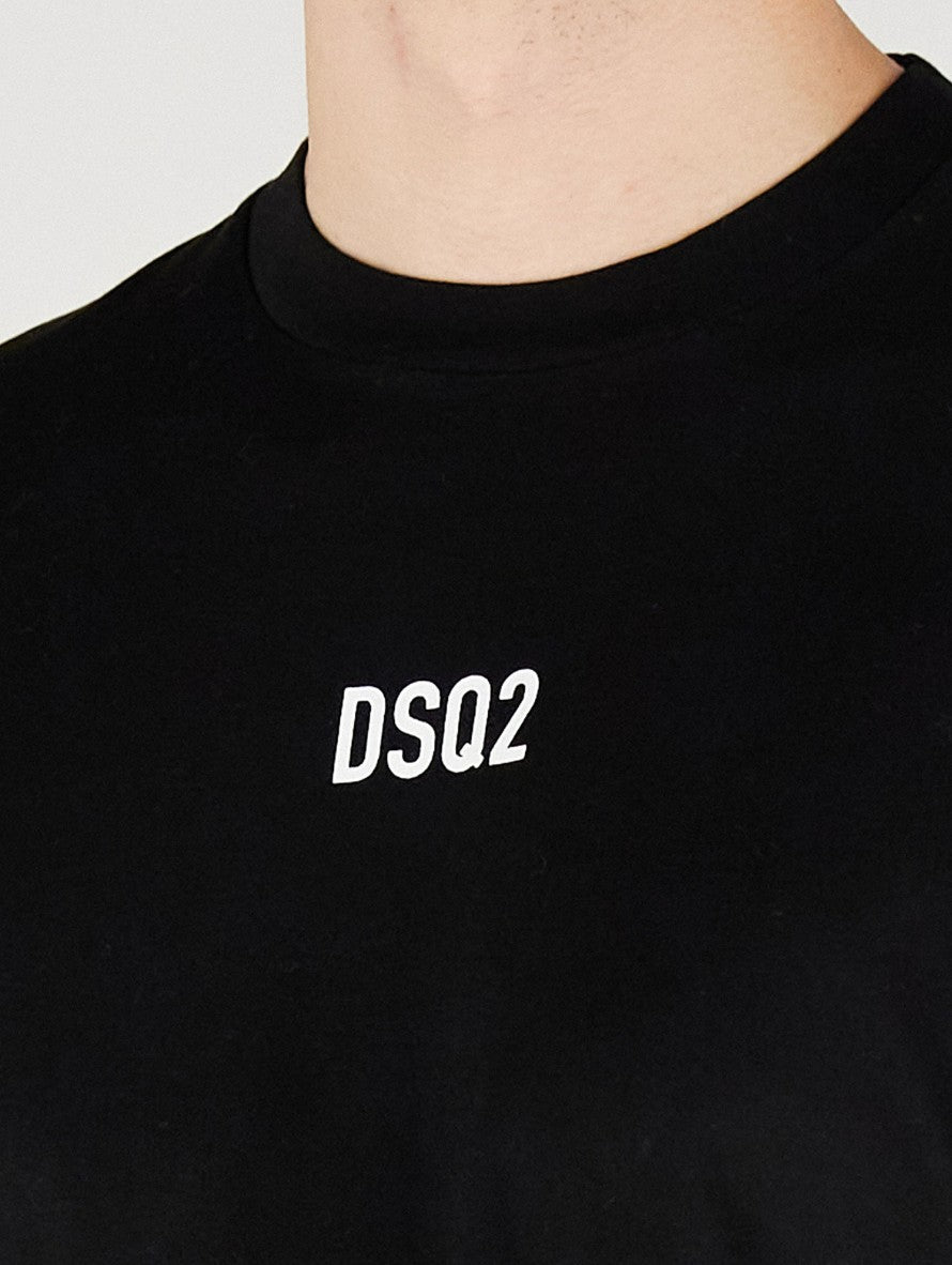 Dsquared2 T-Shirt S74GD0997 - SanShopLuxury - 2023, Abbigliamento, Autunno/Inverno, Bianco, Carry Over, Continuativo, Dsquared2, Idoneo, L, M, Nero, New, Primavera/Estate, T-Shirt, Uomo, XL, XXL, XXXL
