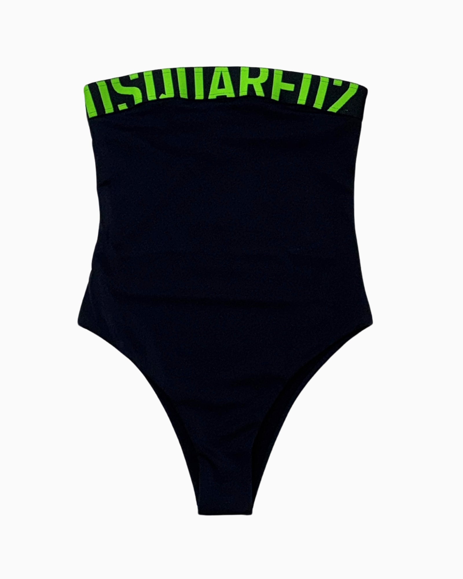 Dsquared2 Costume D6BG95050-004 - SanShopLuxury - 2025, 38, 40, 42, 44, Abbigliamento, Beachwear, Costume, Donna, Dsquared2, Idoneo, Intero, Nero-Verde, New, Primavera/Estate, SS25