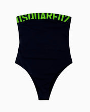 Dsquared2 Costume D6BG95050-004 - SanShopLuxury - 2025, 38, 40, 42, 44, Abbigliamento, Beachwear, Costume, Donna, Dsquared2, Idoneo, Intero, Nero-Verde, New, Primavera/Estate, SS25