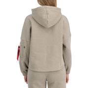 Alpha Industries Felpa 138042 - SanShopLuxury - 2023, Abbigliamento, Alpha Industries, Autunno/Inverno, Beige, Carry Over, Con Cappuccio, Donna, Felpa, Idoneo, L, M, New, S, XL
