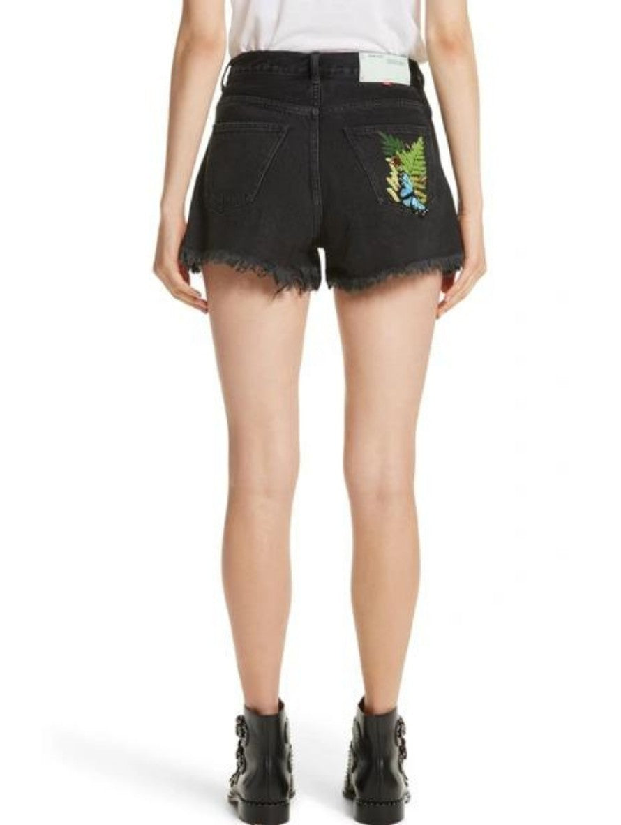 Off-White Short OWYC001R18774007 8640 - SanShopLuxury - -50%, 2018, 42, 44, 46, Abbigliamento, Donna, Nero, Off-White, Outlet, Primavera/Estate, Short, SS18
