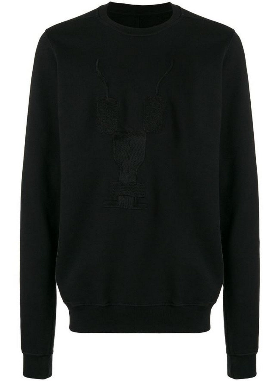 Rick Owens Drkshdw Felpa DU18S3270 FEMB