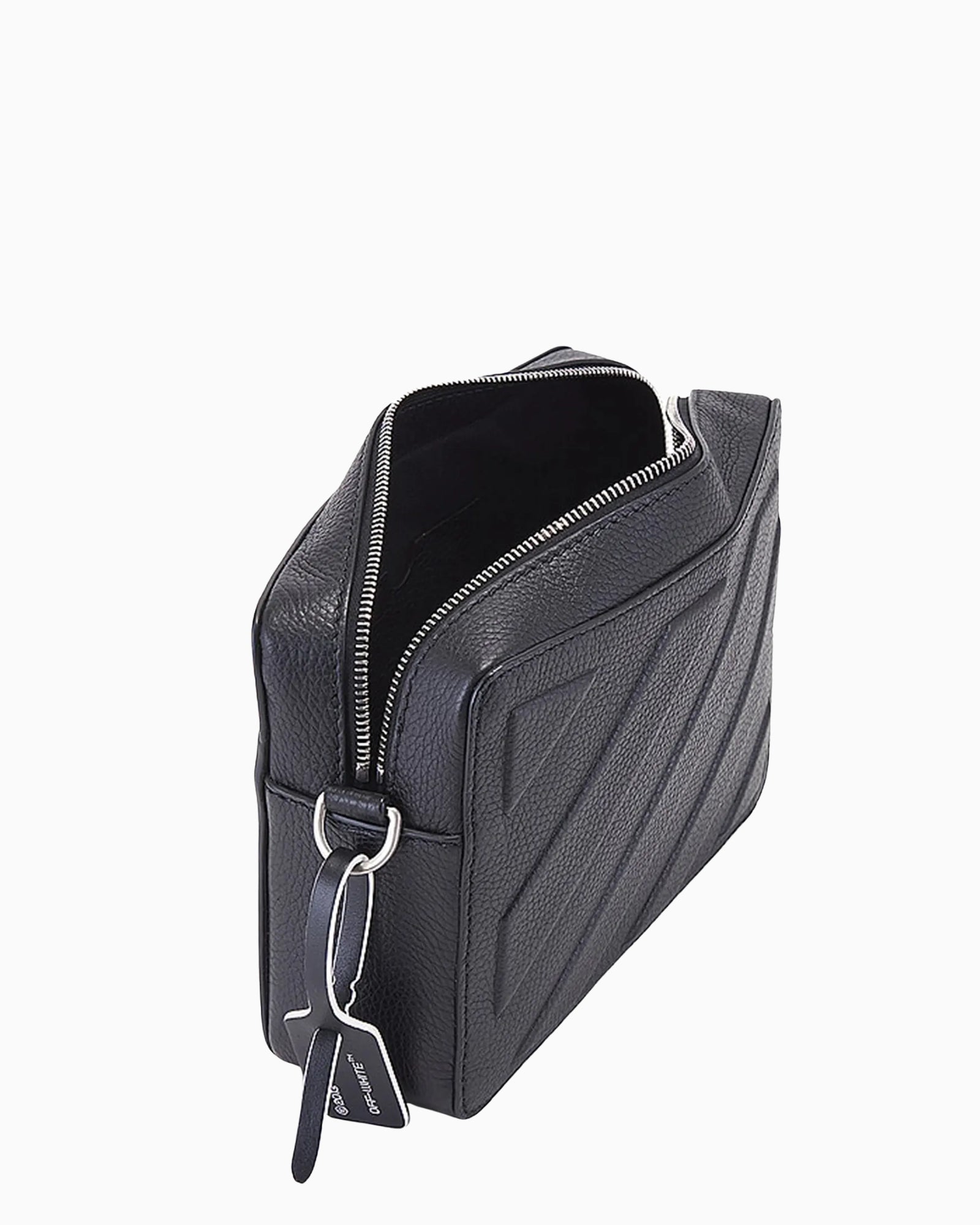 Off-White Borsa a Tracolla OMNQ077C99LEA0011000 - SanShopLuxury - 2025, Autunno/Inverno, Borsa a Tracolla, Continuativo, Donna, Idoneo, Nero, New, Off-White, Primavera/Estate, SS25, Ultimo, Unica, UNISEX, Uomo, Valigeria