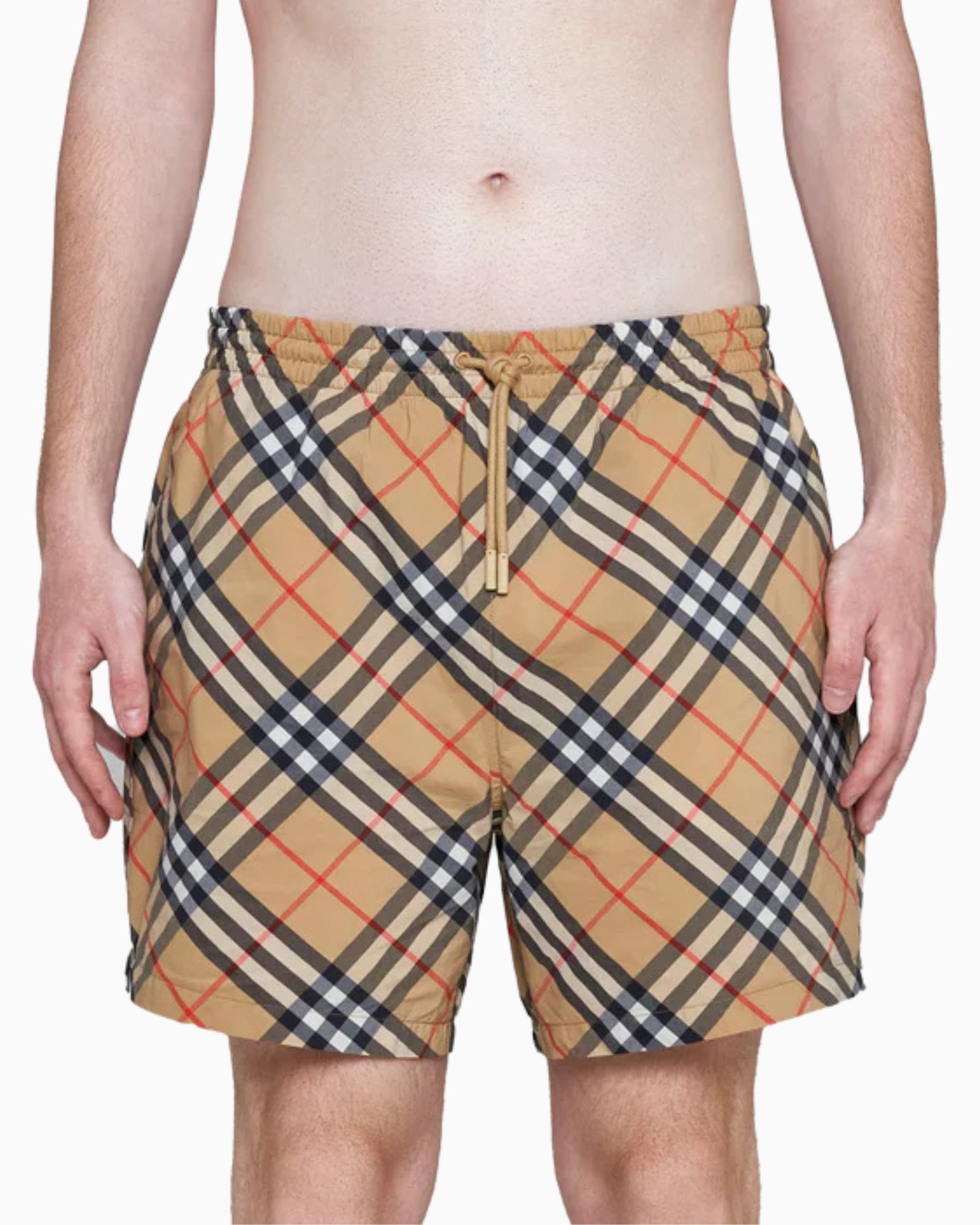 Burberry Costume 8087335-B9368 - SanShopLuxury - 2025, Abbigliamento, Beachwear, Beige, Burberry, Carry Over, Costume, L, New, Primavera/Estate, S, Stellato, Ultimo, Uomo, XS