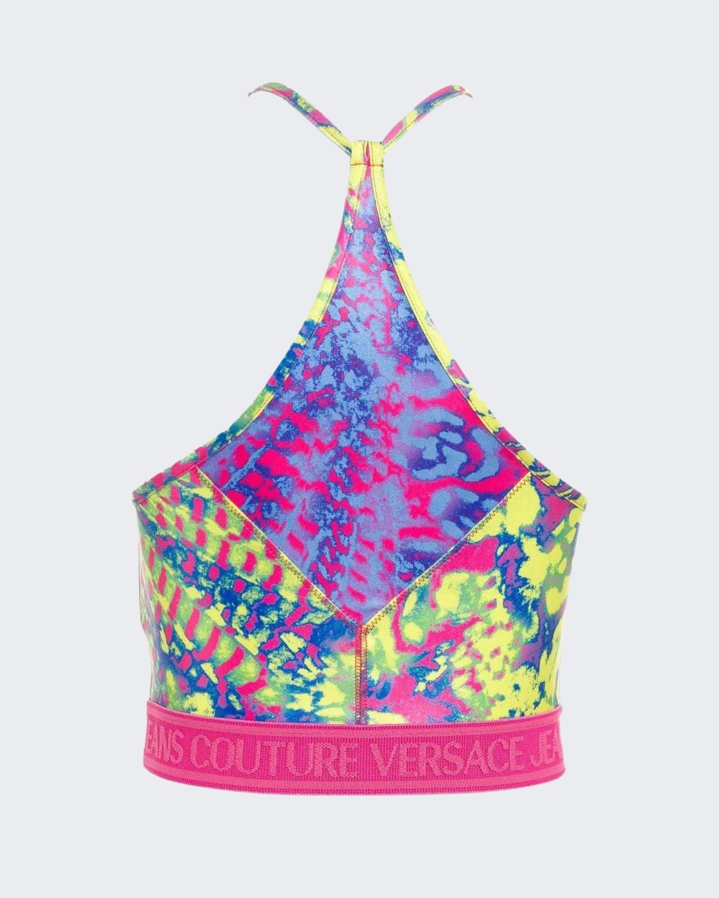 Versace Jeans Couture Top 76HAM209/JS289609 - SanShopLuxury - 2024, Abbigliamento, Donna, Idoneo, L, Outlet, Primavera/Estate, SS24, Top, Ultimo, Verde Lime, Versace Jeans Couture